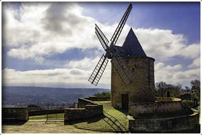 Randonnée pédestre de Goult / Lumières