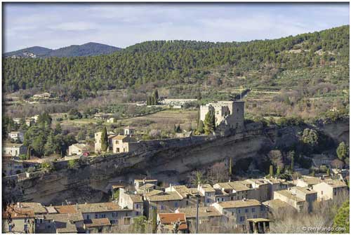 La randonnée de Mollans sur Ouvèze (Drôme provençale)