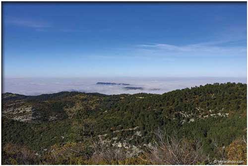 La randonnée de la combe de Malaval à Bédoin sur le versant Sud du mont Ventoux