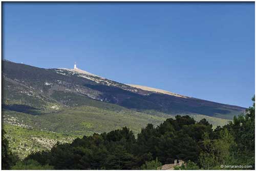 Randonnée pédestre de Bédoin mont Ventoux Vaucluse