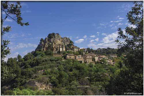 La randonnée de La Roque Alric au Sud des Dentelles de Montmirail