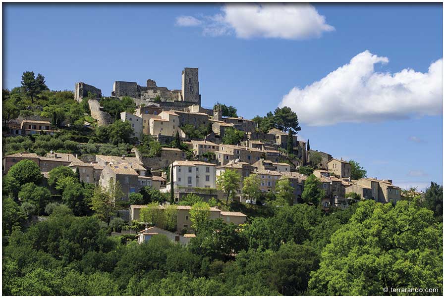 La randonnée de Lacoste et le petit Luberon