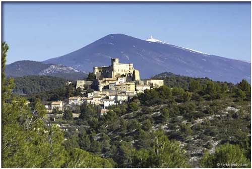 Randonnée pédestre du Barroux en Vaucluse