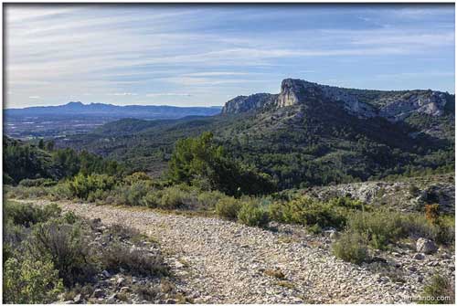 La randonnée de Mérindol, mémoires Vaudoises en Sud Luberon