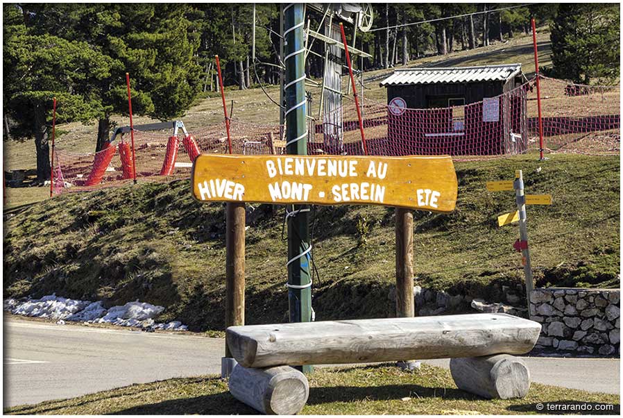 Randonnée du Mont-Serein, le tour de la station