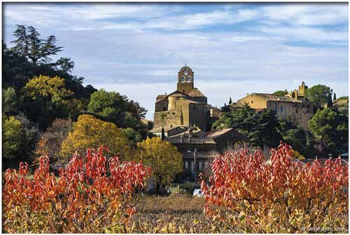 La randonnée de Puyméras au nord du Vaucluse