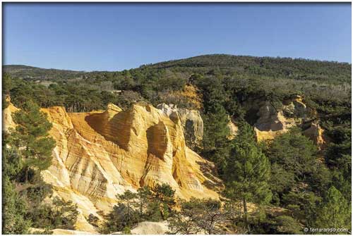 Randonnée Rustrel, Gignac et le Colorado provençal en Vaucluse