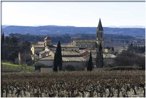 Randonnée pédestre de Saint Pierre de Vassols en Vaucluse
