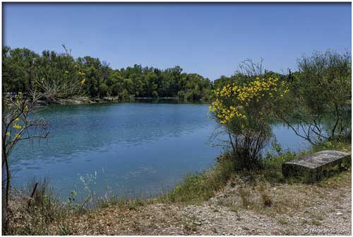 La randonnée de Sainte-Cécile les Vignes et les bords de L'Aygues