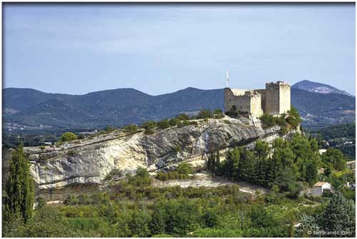Randonnee pedestre de Vaison la Romaine - La colline de Mars en Vaucluse