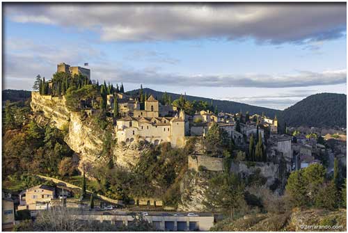 La randonnée de Vaison-la-romaine et la forêt communale