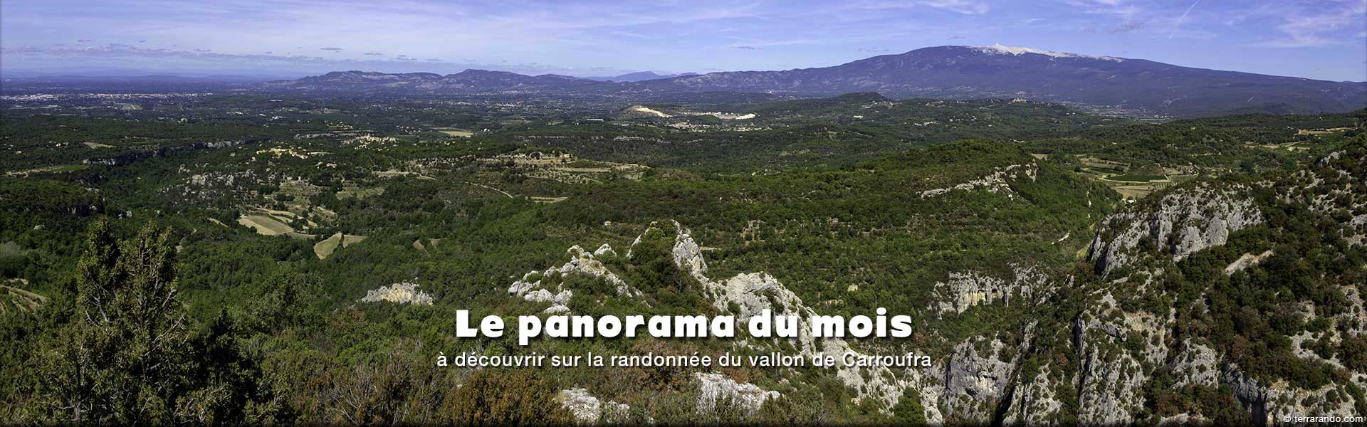 Panorama à découvrir sur la randonnée du vallon de Carroufra
