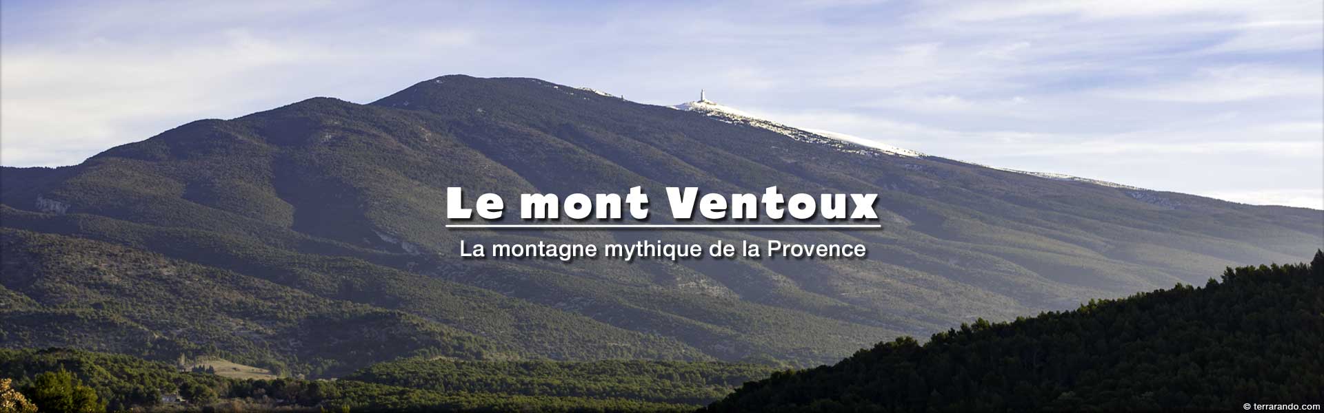 Randonnées pédestres sur le mont Ventoux dans le Vaucluse