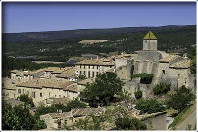 Randonnée pédestre de Aurel dans le Vaucluse