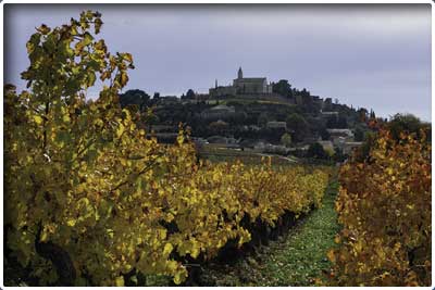 randonnée pédestre de Cairanne et la croix du Serre de la Garde