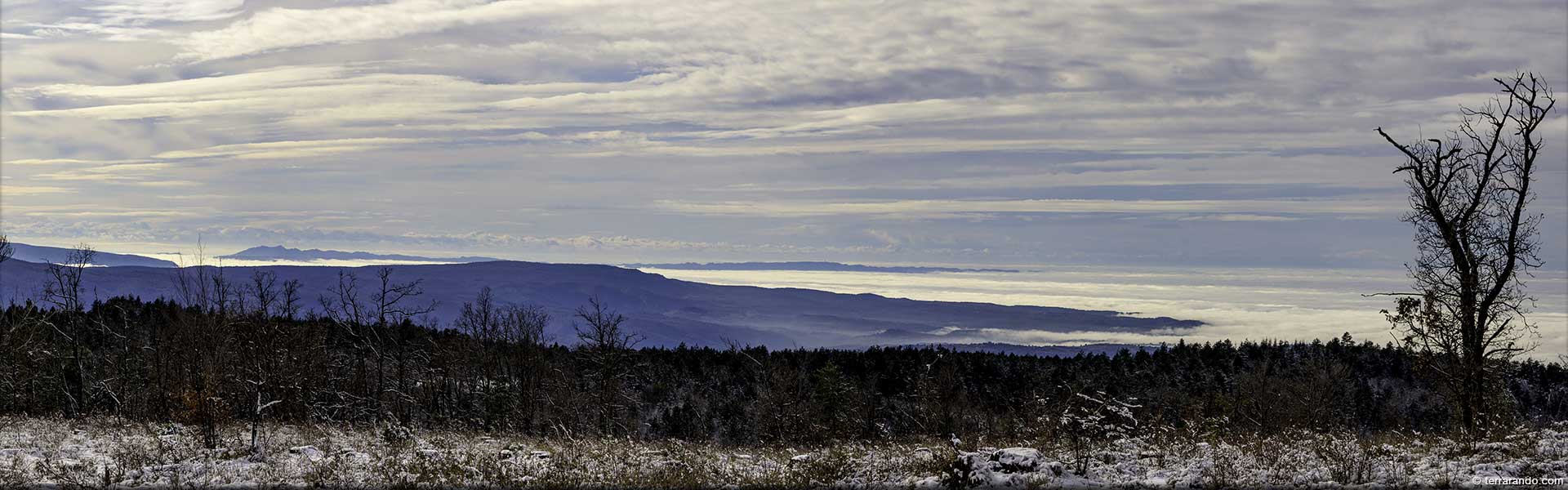 La randonnée du col des Abeilles dans le mont Ventoux