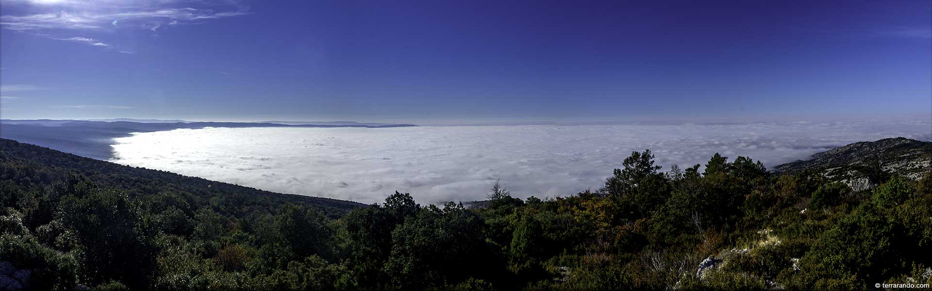 La randonnée de la combe de Malaval sur le versant sud du mont Ventoux