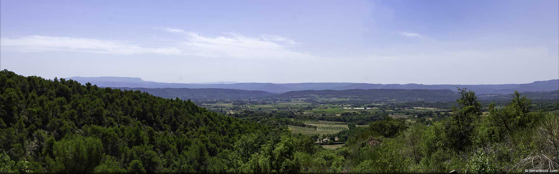 Randonnée de Cucuron au sud du Luberon