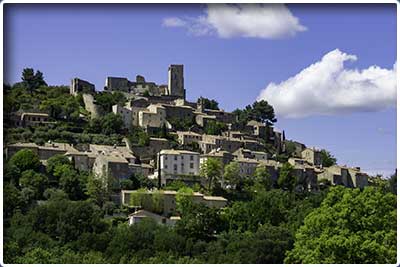 Randonnée pédestre de Lacoste et le petit Luberon