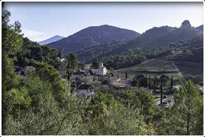 Randonnée pédestre de Lafare autour des Dentelles de Montmirail