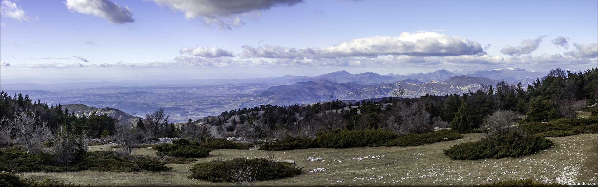 La randonnée du Mont-Serein et le grand Vallat du Rieu Froid