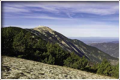randonnée pédestre du Pas de la Frache - crête est du mont Ventoux
