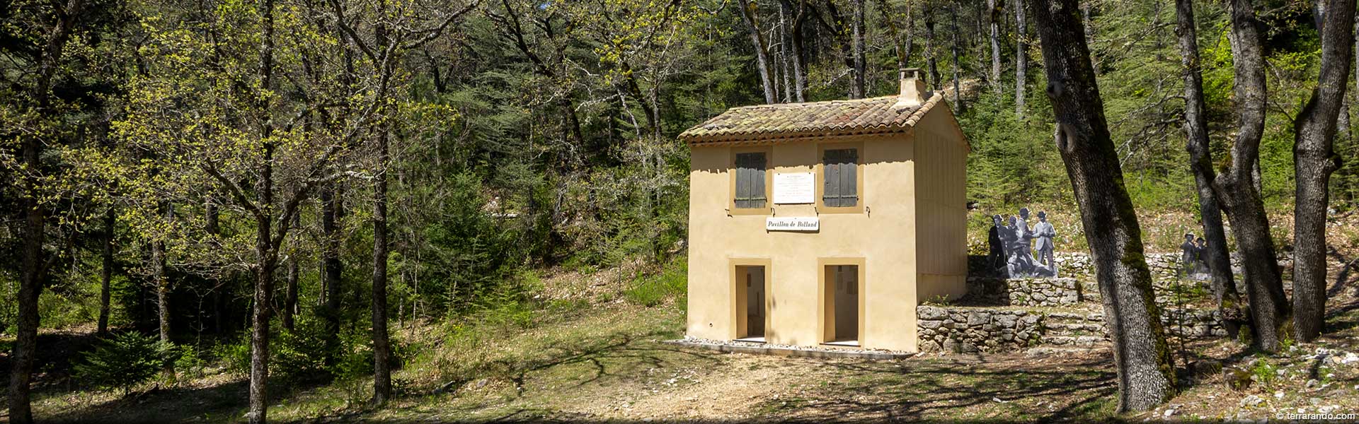 Randonnée du Pavillon de Rolland sur le versant Sud du mont Ventoux