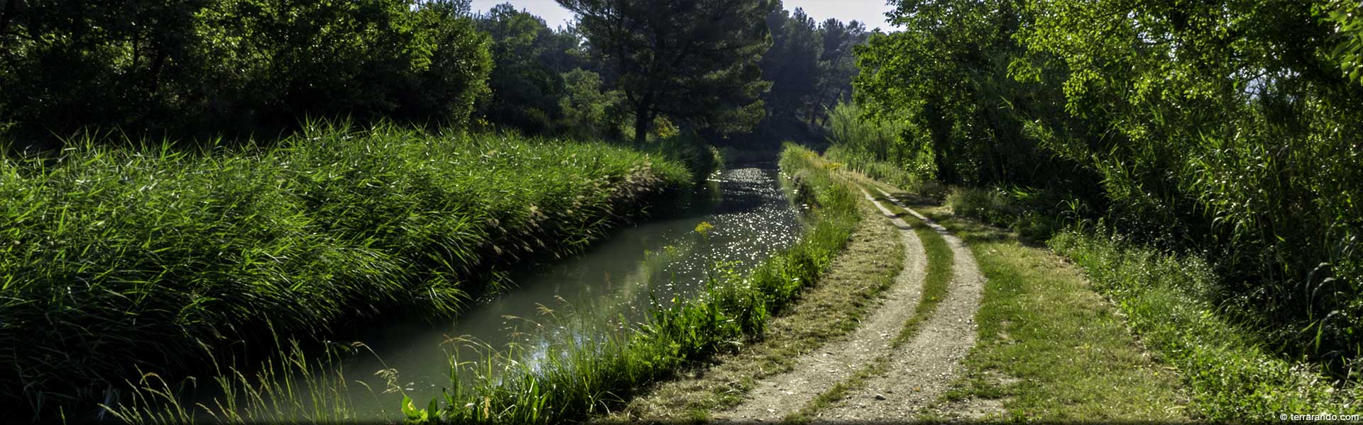 Randonnée pédestre dans le Vaucluse à Pernes les Fontaines