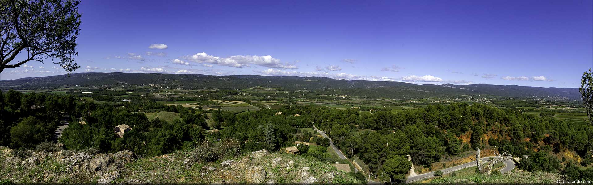 Randonnée de Roussillon, terre d'ocres