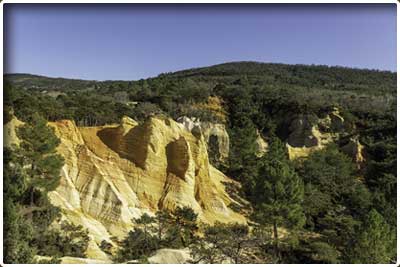 Randonnée pédestre de Rustrel, Gignac et le Colorado provençal