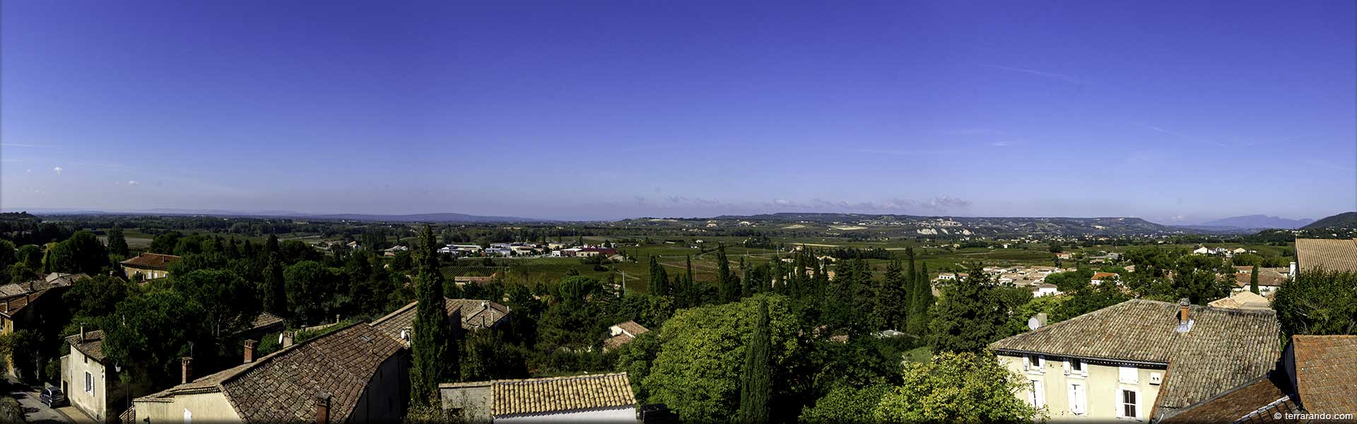 Randonnée de Sablet, le village et la Fontaine des Fées