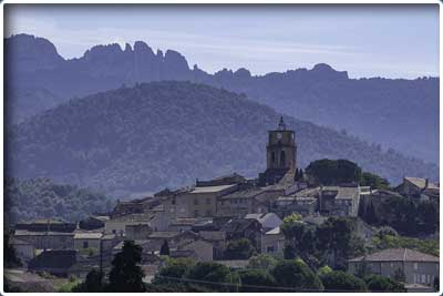 Randonnée pédestre de Sablet dans les Dentelles de Montmirail