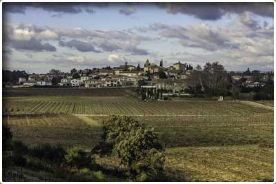 Randonnée pédestre de Vacqueyras entre l'Ouvèze et les Dentelles de Montmirail